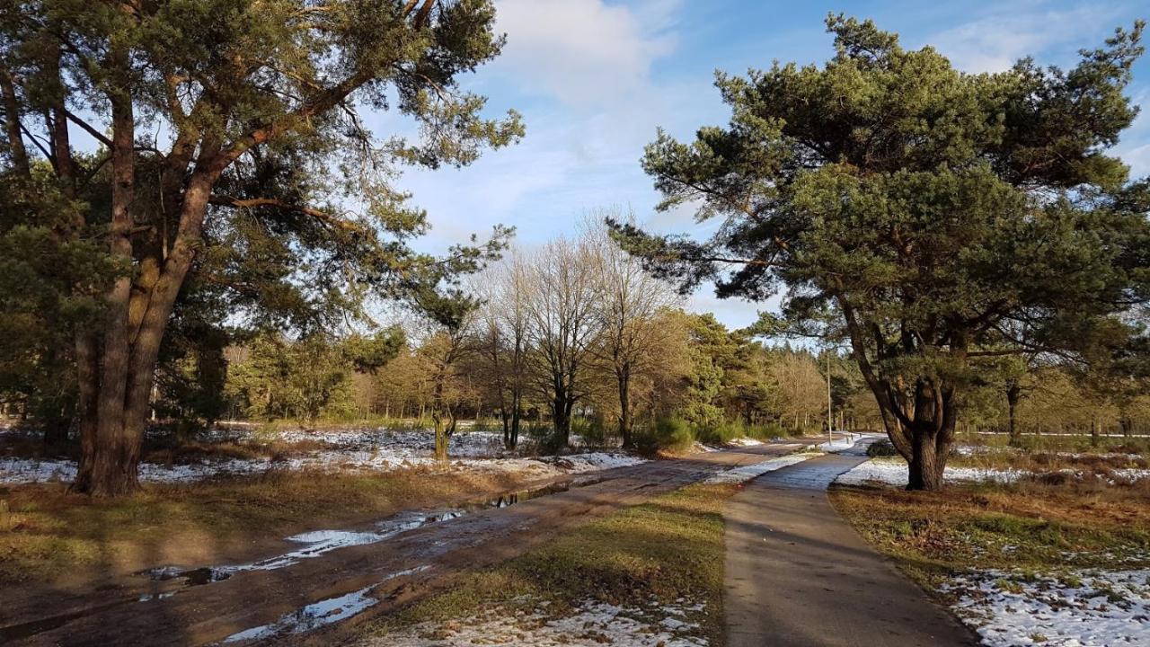 Chalet Op De Veluwe # Berk Putten Exteriör bild